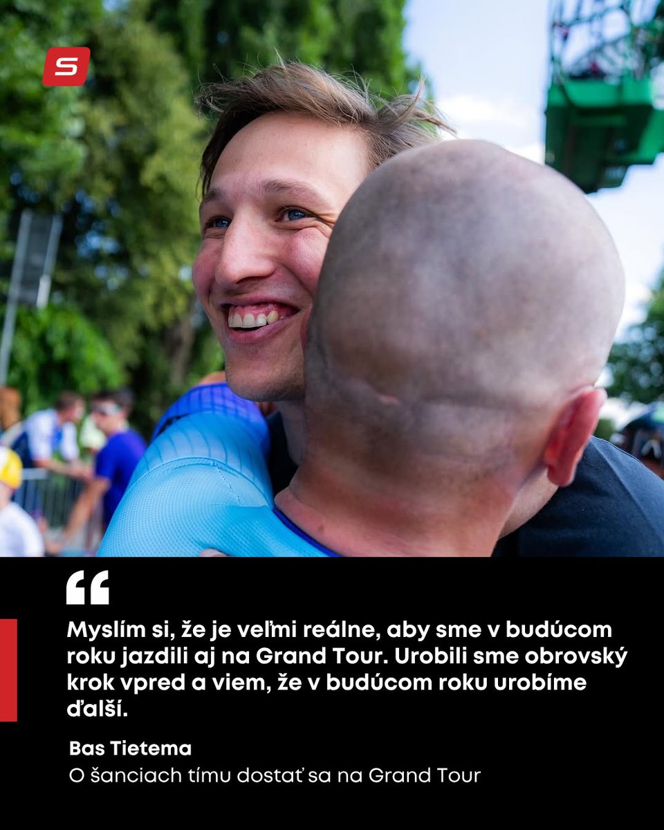 sportnet_sk's tweet photo. 🔊Celý rozhovor nájdete tu▶️ https://t.co/0JT581TppT
🇸🇰 „Kubiš ma zaujal už dávno. Má veľký potenciál,“ hovorí v rozhovore majiteľ tímu Unibet Tietema Rockets, Bas Tietema. 💬
#Kubiš #Tietema #UnibetRockets #MSR2025 #cyklistika #Slovensko #cycling #trikolóra #rozhovor #sportnet https://t.co/wmJObzveLq