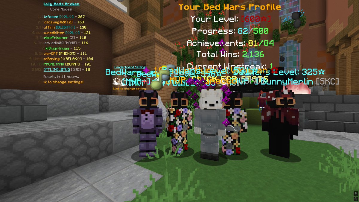 my final prestige. maybe. not sure but i don't see myself playing this game enough to get another hundred stars. thanks so all my friends (tagged below as to not nuke notifs) for making this possible

final session cheater count: 16