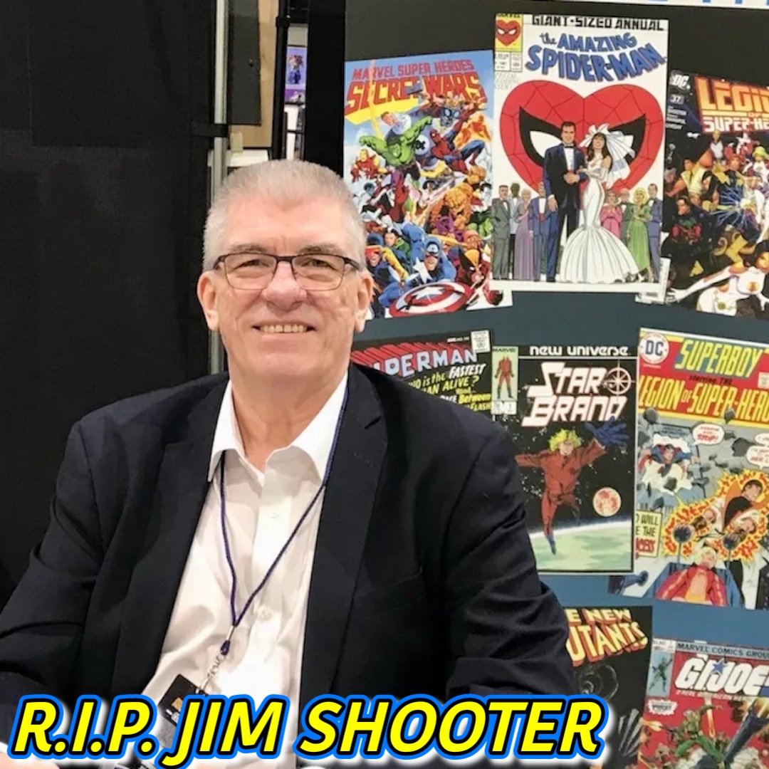 GenoTalksComics's tweet image. Rest in peace, Jim Shooter.
(Sept. 27, 1951 - June 30, 2025)
Imagine starting a career in comics at 14 and continuing on to become an editor-in-chief and industry legend. Not without fault, and controversies aside, he was an important figure in the world of comics.