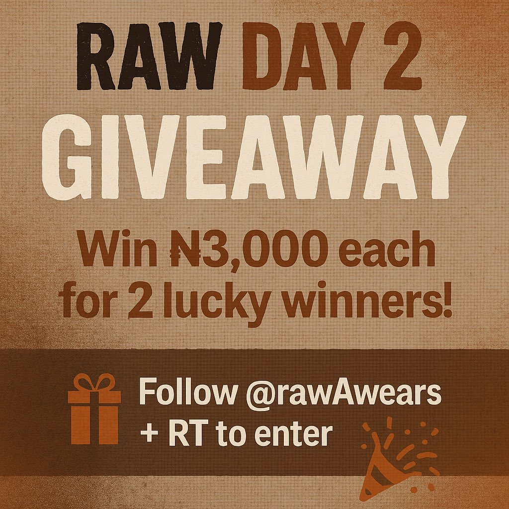 Adeola0709's tweet photo. This brand means so much to me. Let’s show love — and I got a giveaway running to prove it 💯
(Link in thread 👇🏽) https://t.co/Q8rguAbEdS