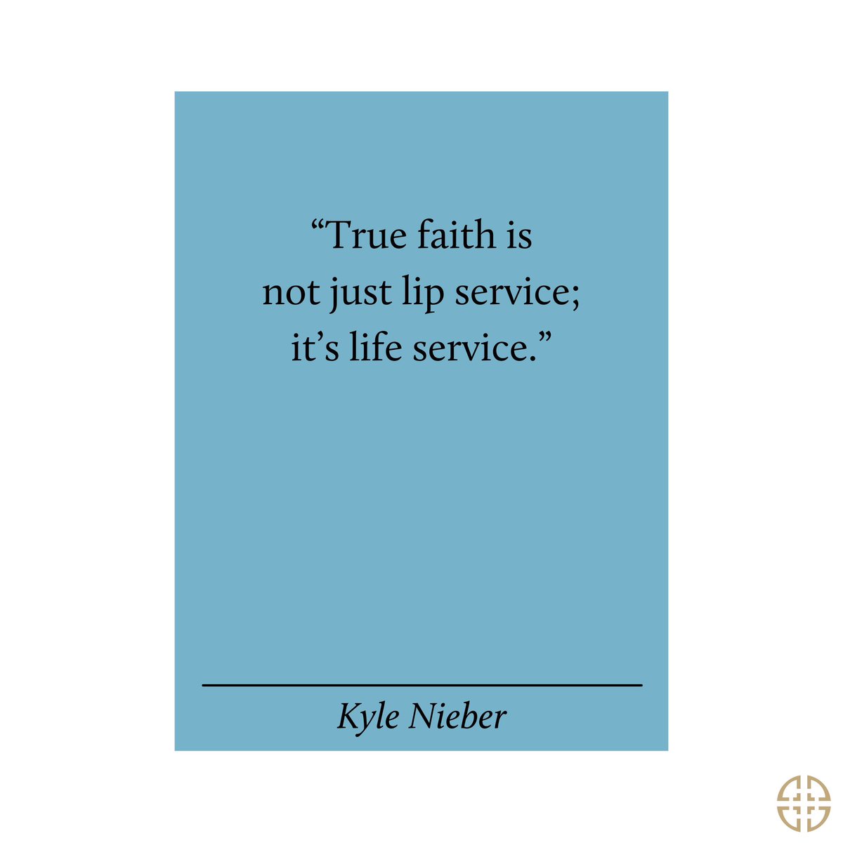 RCBCRichmond's tweet image. “True faith is not just lip service; it’s life service.”
— Kyle Nieber
Our latest message is available!