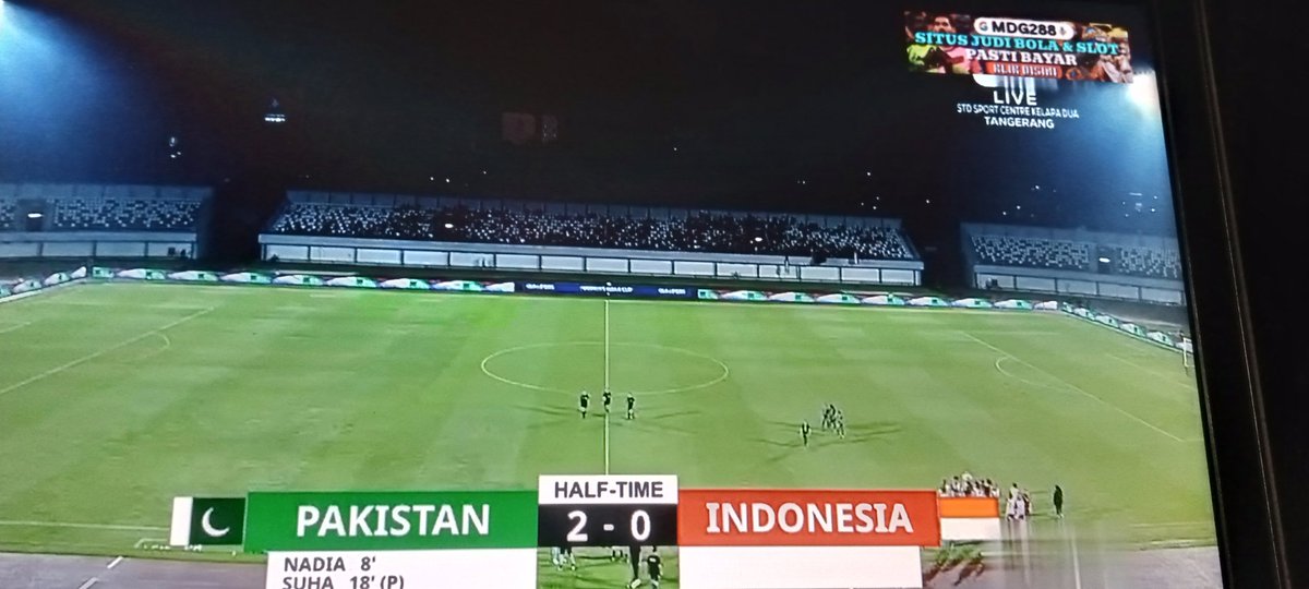 Pakistan Leading 🇵🇰 

#PakistanFootball