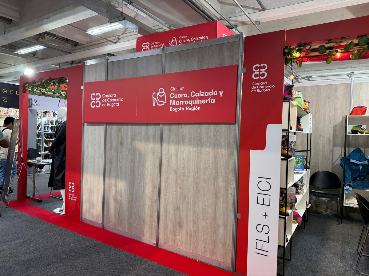 Inauguramos la versión 50 de la IFLS y la 32 de EICI, dos plataformas clave para la moda, el cuero y la innovación.

Desde la CCB, seguimos impulsando a los empresarios de Bogotá–Región en espacios de alto impacto donde pueden mostrar su talento, innovación y visión de futuro.