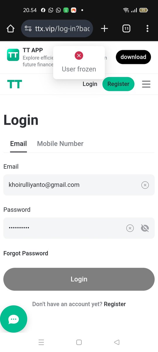 Cakcokk11's tweet photo. @ttxctc TANTIN EXCHANGE IS NOT A GOOD PLATFORM BECAUSE WITHOUT ANY EXPLANATION MY TANTIN EXCHANGE ACCOUNT WAS USED FROZEN OR BLOCKED, ...WHY?? https://t.co/lpWAuQHfWq
