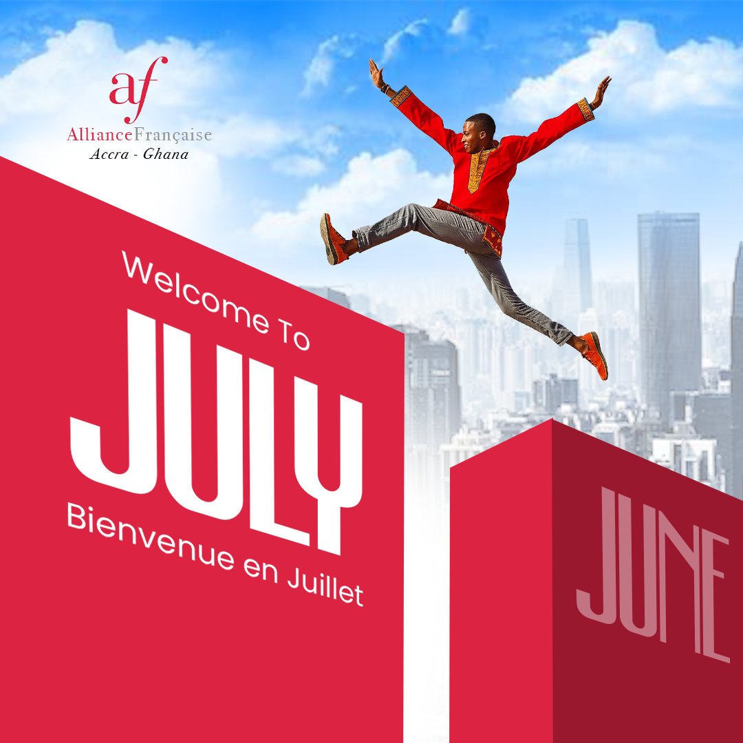 AF_Accra's tweet photo. We're buzzing with excitement this July 🌞 and you should be too! 🎉
This month at Alliance Française d'Accra, we’re bringing you an unforgettable lineup of events filled with culture, creativity, and community.
#AFAccra #AllianceFrançaiseAccra #AccraEvents #ExploreAccra https://t.co/R1ZZzeMZMf