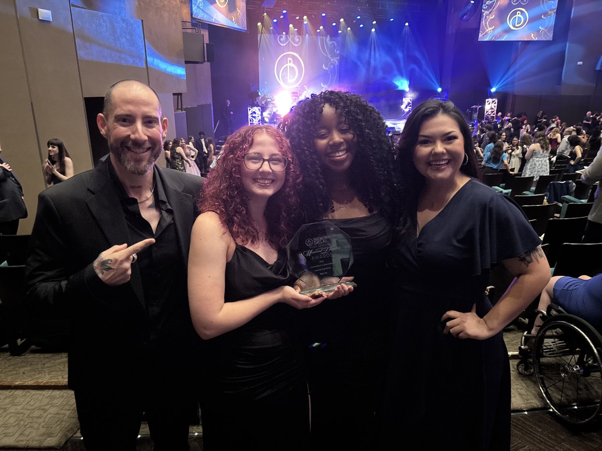 Students from the @lshsrangers, @wakelandhs and Memorial High School theatre programs were recently honored at the Broadway Dallas High School Musical Theatre Awards! 

Learn more: ow.ly/rUEV50WbBam