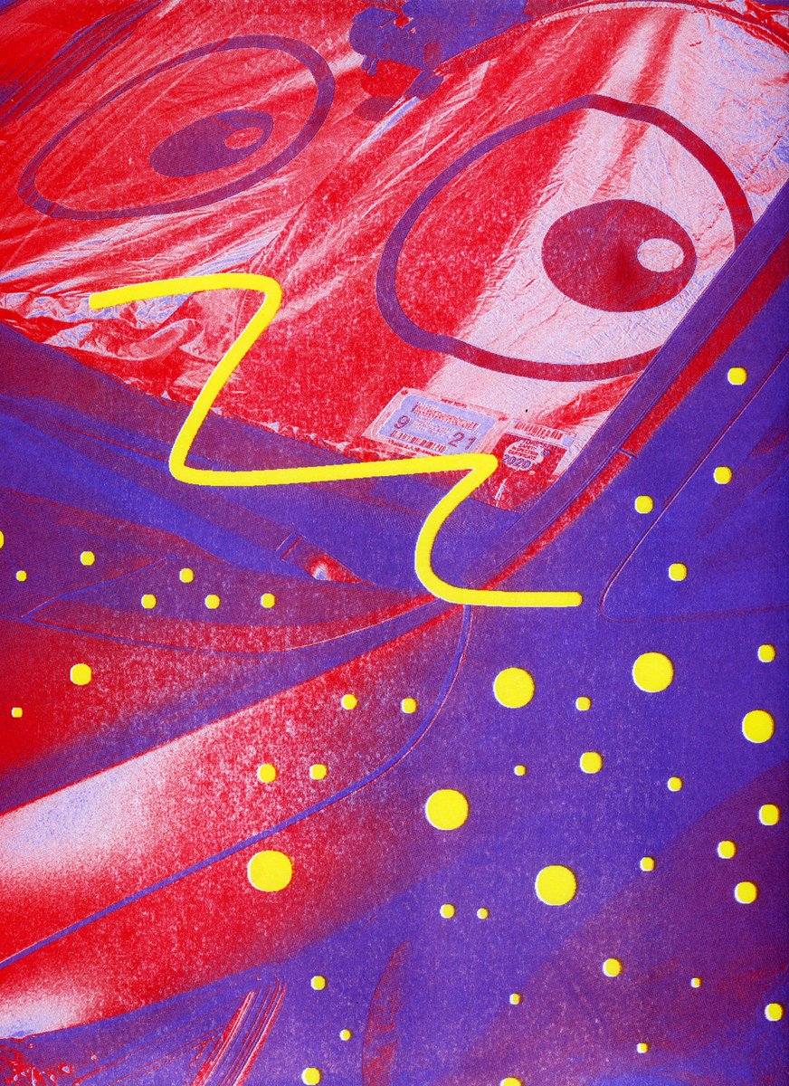 SVAContinued's tweet photo. Riso work by @marcoscozzaro 🩵⚡️🖨️ who just taught our Riso weekend workshop
Marco's work shows just how versatile and experimental you can get with Risograph printing
#risograph #risography #risographart #risographprint https://t.co/hDsm5BUAtu