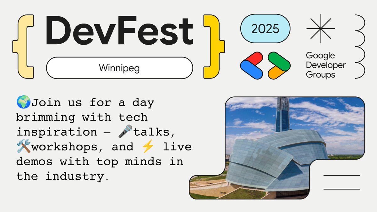 GDG Winnipeg tweet media