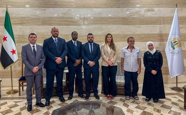 OthmanBelbeisi's tweet image. Just concluded a fruitful visit to #Syria with IOM’s Chief of Staff and Legal Counsel.
From high-level meetings with relevant ministries to dialogue on missing persons, we reaffirmed IOM’s role as a strategic partner and explored possible areas of cooperation.