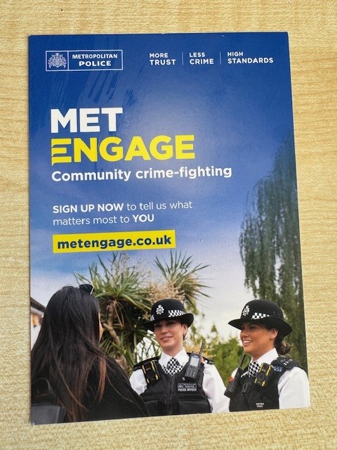 Another MET ENGAGE sign up session today at CO-OP MOTTINGHAM, 15:15-16:15.  Come along and find out more, have your say on local issues
