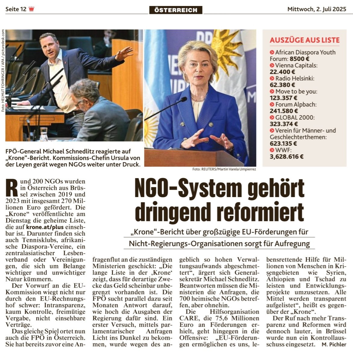 RaderLu's tweet image. Eigentlich werden nicht die NGOs direkt gefördert, sondern ganz konkrete Projekte, deren Mehrwert genau geprüft wird.
In den und um die NGOs sammeln sich aber auch engagierte, open minded BürgerInnen.
Ist das der Hintergrund der europaweiten Kampagne vor allem der "Patrioten"?