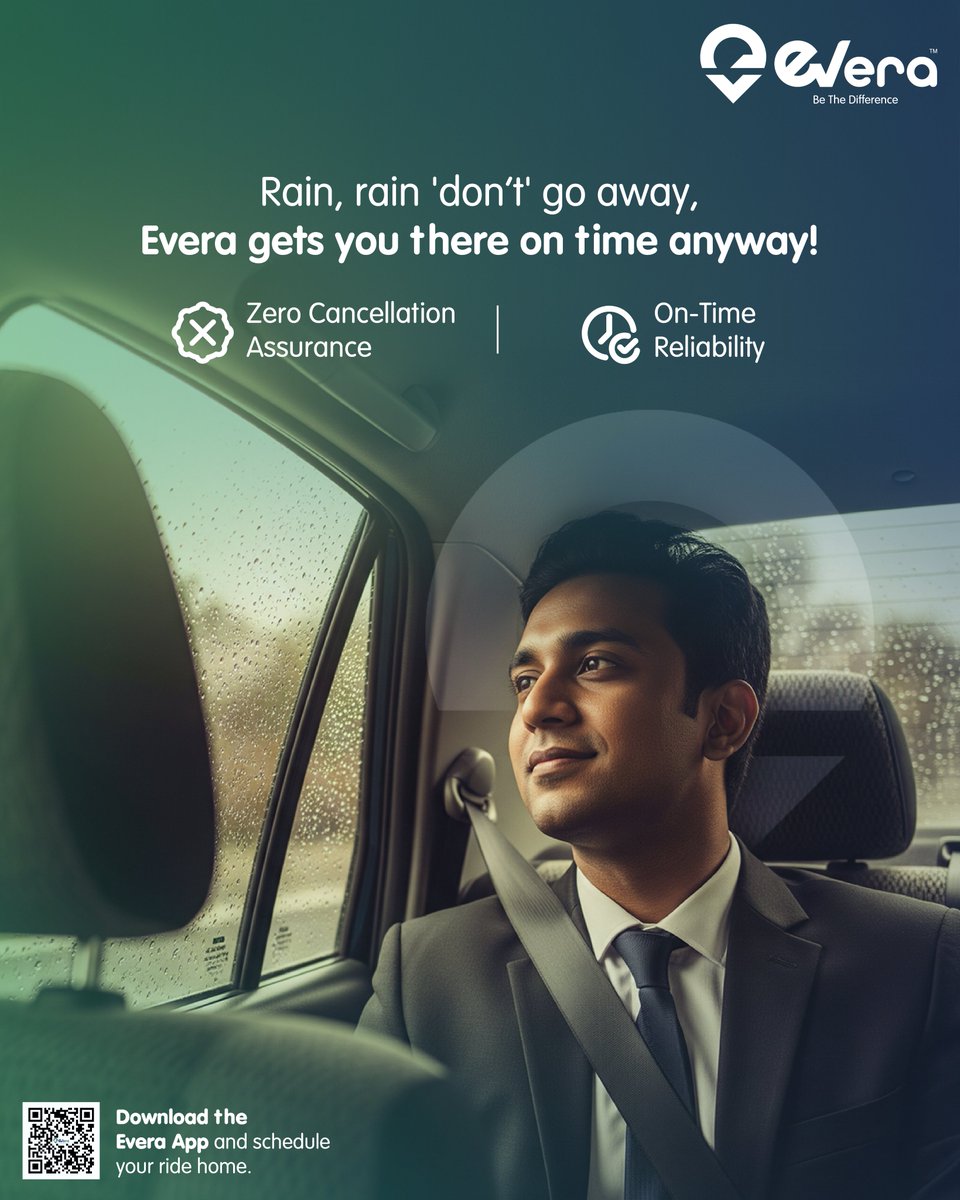 Ever waited for a cab in the rain that never came? ☔

We've all been there—soaked, annoyed, late.

Not anymore.

With <a href="/everacabs/">Everacabs</a>, rides arrive on time, no cancellations.

Share with a friend.

📲 Get app &amp; book: qrcodes.pro/2g0L5e