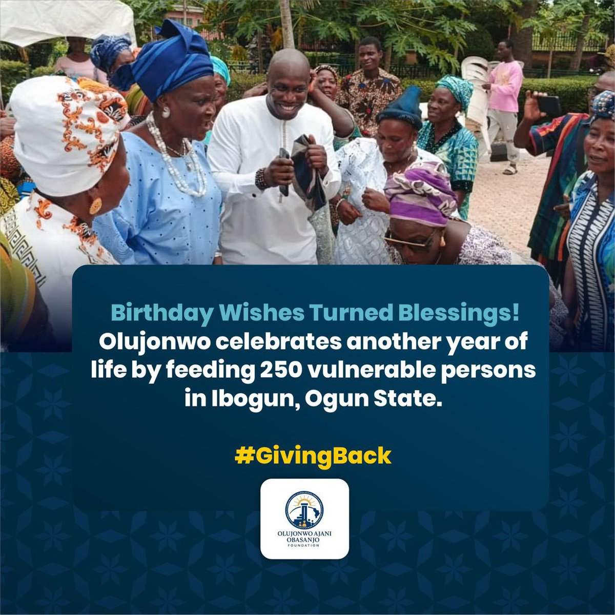 Olujonwo Obasanjo Foundation tweet media
