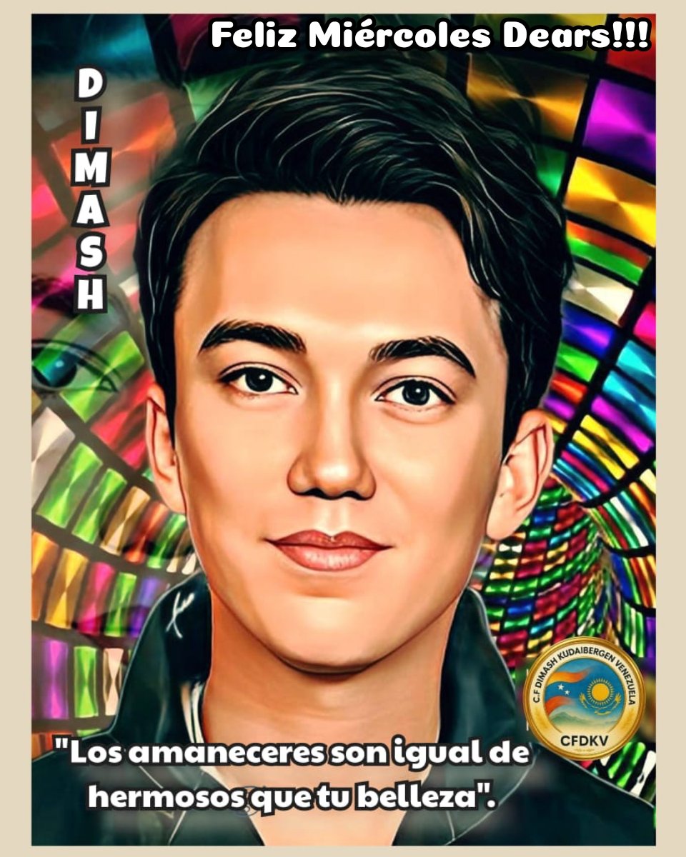CFDKVenezuela's tweet photo. 💚💜💛💙🧡✨ Feliz Miércoles Dears!!! ✨💚💜💛💙🧡
"Los amaneceres son igual de hermosos que tú belleza"
Edición: CFDKV (Club Fans Dimash Kudaibergen Venezuela 🇻🇪)
@naudydear
#Miercoles #Dimash #Dears #DimashFans #DimashKudaibergen
#TheBestVoiceOfTheWorld https://t.co/OfusK3No40