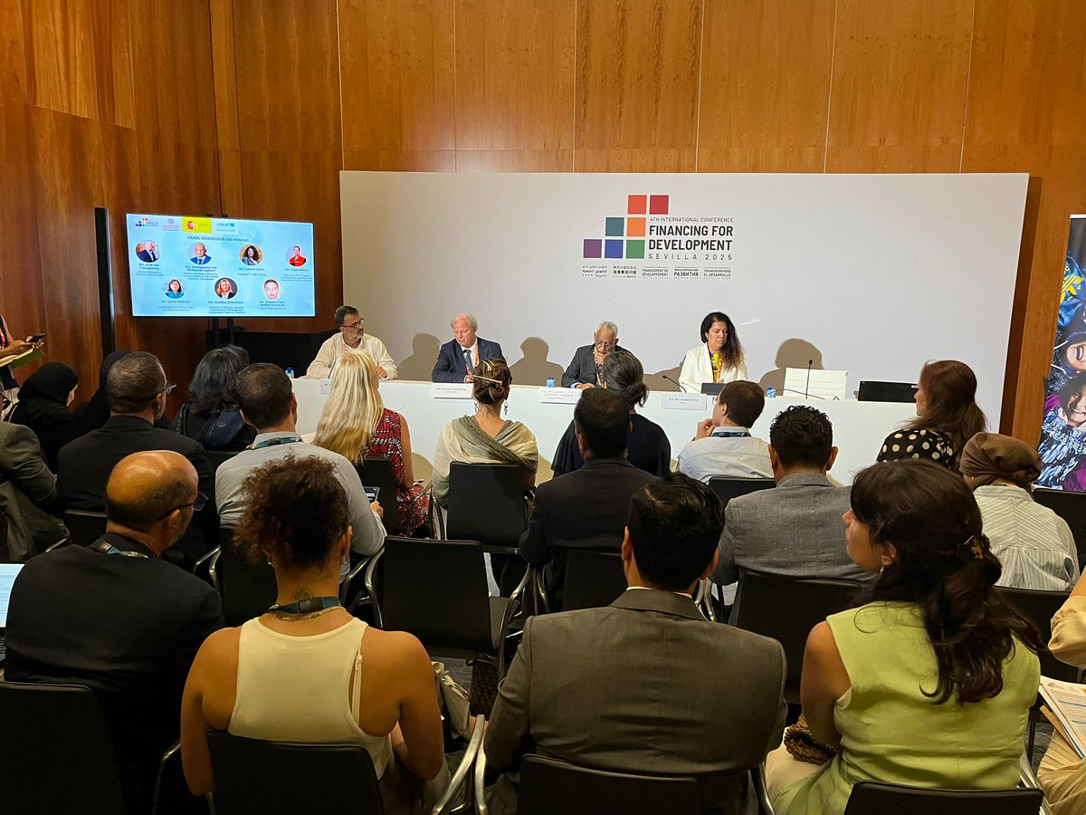Axel van Trotsenburg (@axelvt_wb) on Twitter photo At today’s <a href="/UNICEF/">UNICEF</a> <a href="/SpainMFA/">Spain MFA</a> <a href="/MfaEgypt/">Egypt MFA Spokesperson</a> event, we emphasized:
<a href="/WorldBank/">World Bank</a> is scaling up investments in education, health, and protection—with a focus on measurable outcomes that ensure every child can survive, learn, and thrive. #FFD4Sevilla At today’s <a href="/UNICEF/">UNICEF</a> <a href="/SpainMFA/">Spain MFA</a> <a href="/MfaEgypt/">Egypt MFA Spokesperson</a> event, we emphasized:
<a href="/WorldBank/">World Bank</a> is scaling up investments in education, health, and protection—with a focus on measurable outcomes that ensure every child can survive, learn, and thrive. #FFD4Sevilla