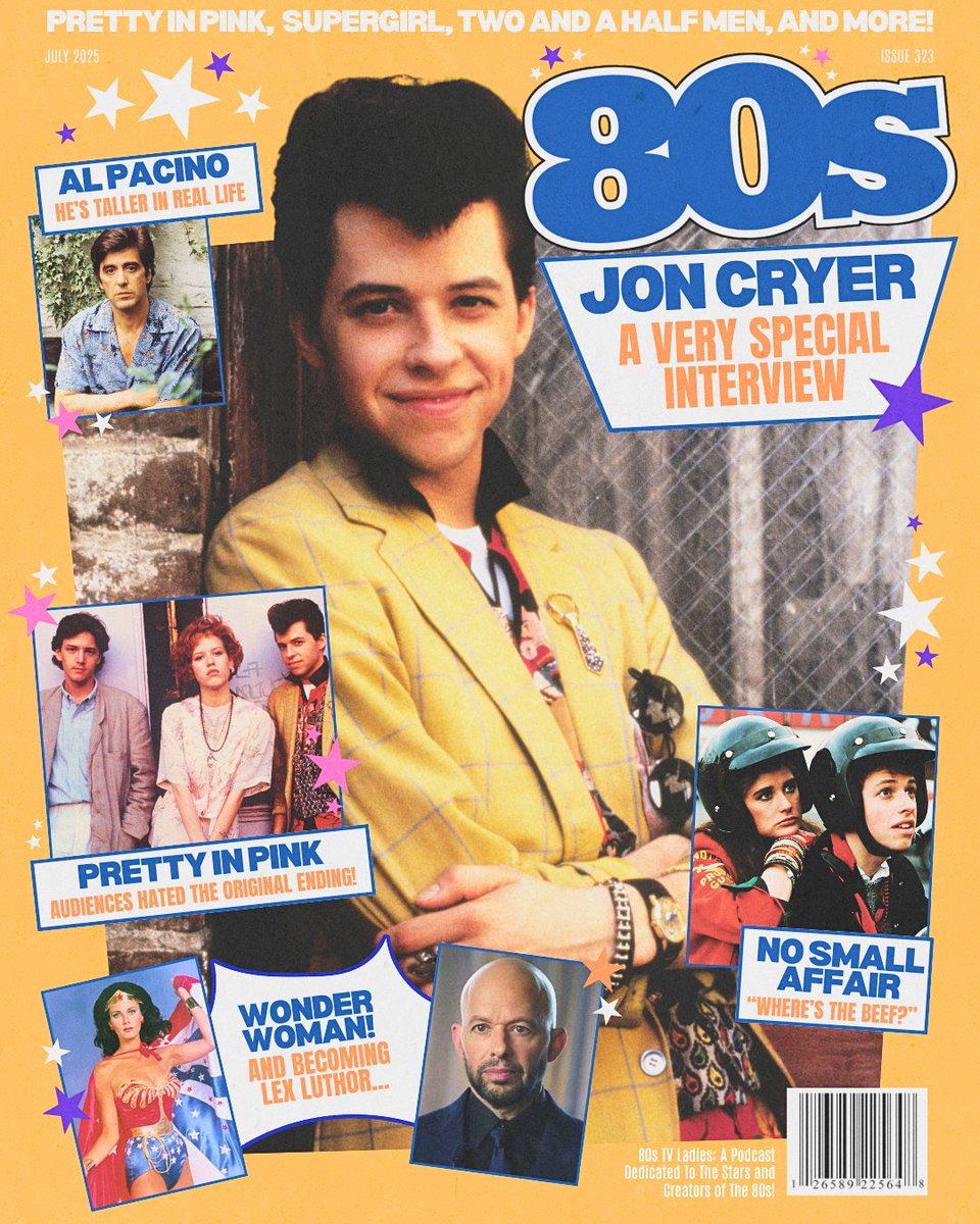 We had so much fun talking to Pretty in Pink's @mrjoncryer! Listen to part one of this two-part interview where we chat about Jon growing up in a showbiz family, starting out young, and playing opposite Demi Moore and Molly Ringwald! 

#80stvladies #80s #80stv #80smovies