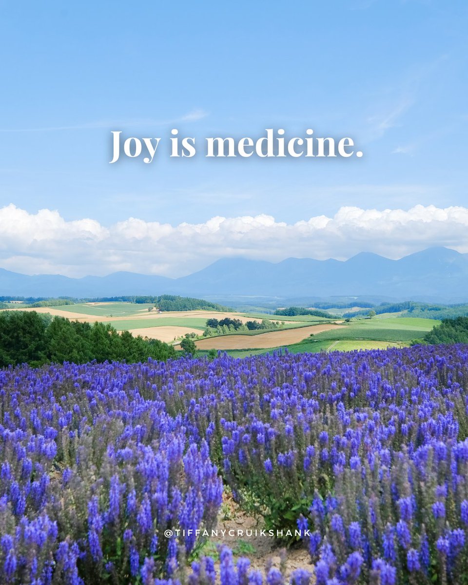 In the fullness of summer, we’re reminded: joy is medicine. 

But it thrives best in a heart that’s tended to with care.

How are you supporting yourself in this season of light?