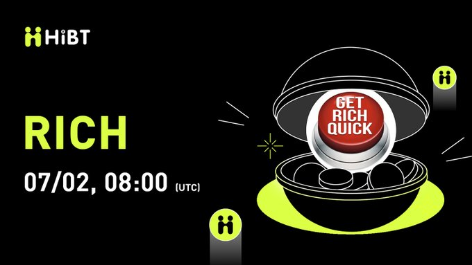HiBTVietNam's tweet photo. 🚀 $RICH (GET RICH QUICK) sẽ sớm được niêm yết trên #Hibt @GetRichQuickSol
🔥Cặp: RICH/USDT
💼Mạng: SOL
⏰Giao dịch: https://t.co/tQcAq7b46A
✍️Chi tiết: https://t.co/jbUbls71Be
#RICH #BugsCoin #Crypto #Web3 #CryptoListing https://t.co/CoCWImuixk