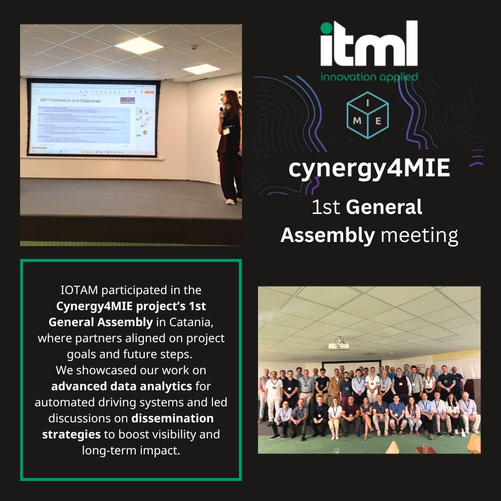 ITML (@itmlgr) on Twitter photo We showcased our contributions and progress made on advanced data analytics solutions for #ADS and led the discussion on <a href="/cynergy4mie/">Cynergy4MIE</a> 's dissemination and communication activities, focusing on plans to maximize visibility and long-term impact on relevant industrial communities. We showcased our contributions and progress made on advanced data analytics solutions for #ADS and led the discussion on <a href="/cynergy4mie/">Cynergy4MIE</a> 's dissemination and communication activities, focusing on plans to maximize visibility and long-term impact on relevant industrial communities.
