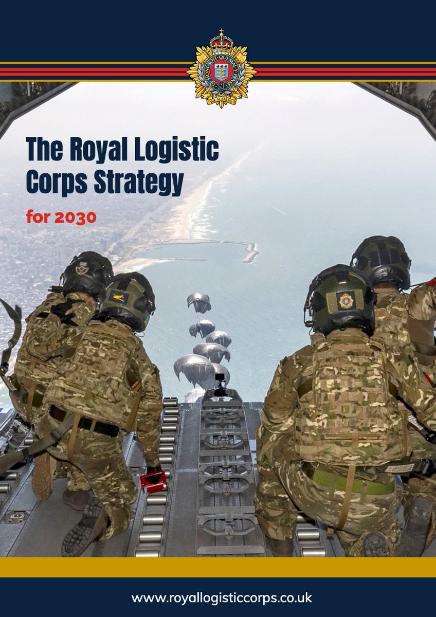 "Officers and Soldiers of the Royal Logistic Corps family,

Today marks the launch of your new RLC Strategy. This document aims  to set the conditions for us to become match fit, training and preparing  our people mentally, physically and administratively for the demands of