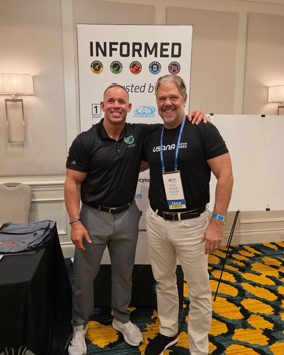 INFORMED (@wetestyoutrust) on Twitter photo The 22nd Annual <a href="/IntSocietySN/">International Society of Sports Nutrition (ISSN)</a> Conference was a certified success!
We always love getting to catch up with old friends and make new ones, and this year was no different.
Already looking forward to next year in Ft. Lauderdale!
#WeTestYouTrust #InformedSport #ISSN The 22nd Annual <a href="/IntSocietySN/">International Society of Sports Nutrition (ISSN)</a> Conference was a certified success!
We always love getting to catch up with old friends and make new ones, and this year was no different.
Already looking forward to next year in Ft. Lauderdale!
#WeTestYouTrust #InformedSport #ISSN