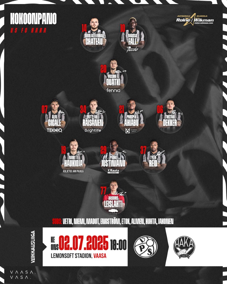 Vaasan Palloseura tweet media