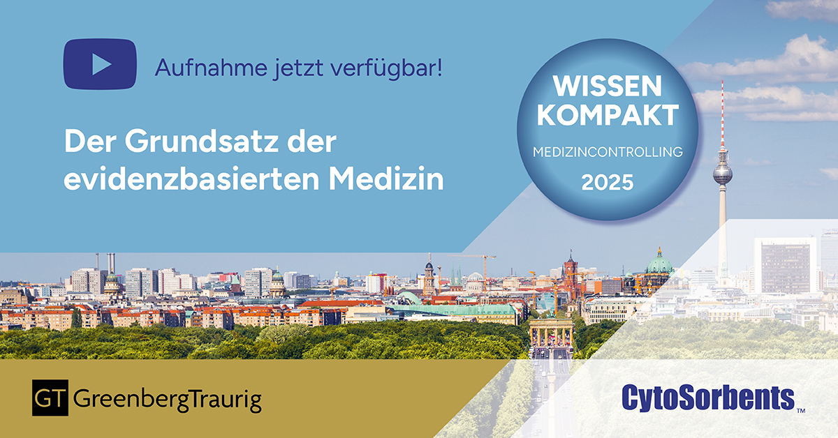 CytoSorbents (@cytosorbents) on Twitter photo 🎥 Verpasst? Jetzt das Webinar-Recording ansehen!
Die aktuelle Ausgabe von „Medizincontrolling: Wissen kompakt“ steht ab sofort als Aufzeichnung zur Verfügung.
Für alle, die nicht dabei sein konnten– oder die Inhalte noch einmal in Ruhe sehen möchten
 👉 cyto.news/medcon/jun2025 🎥 Verpasst? Jetzt das Webinar-Recording ansehen!
Die aktuelle Ausgabe von „Medizincontrolling: Wissen kompakt“ steht ab sofort als Aufzeichnung zur Verfügung.
Für alle, die nicht dabei sein konnten– oder die Inhalte noch einmal in Ruhe sehen möchten
 👉 cyto.news/medcon/jun2025