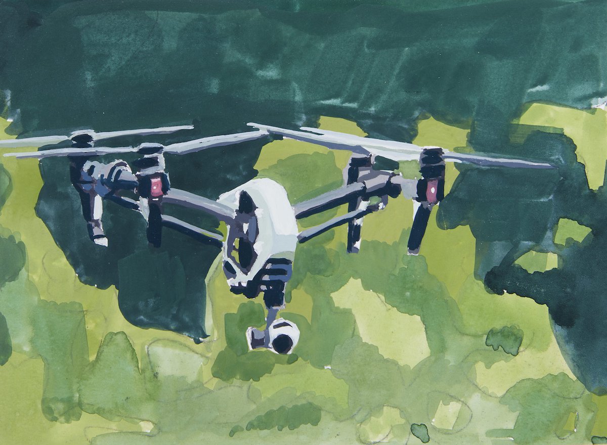 Our midweek work from the the 195th RHA Annual Exhibition in association with McCann FitzGerald comes from Colin Martin RHA Head of School. 

View more work from the Annual at rhagallery.ie 

Image: Colin Martin RHA, ‘Drone I’. 

#RHA195 #GoFurther #McCannFitzGerald