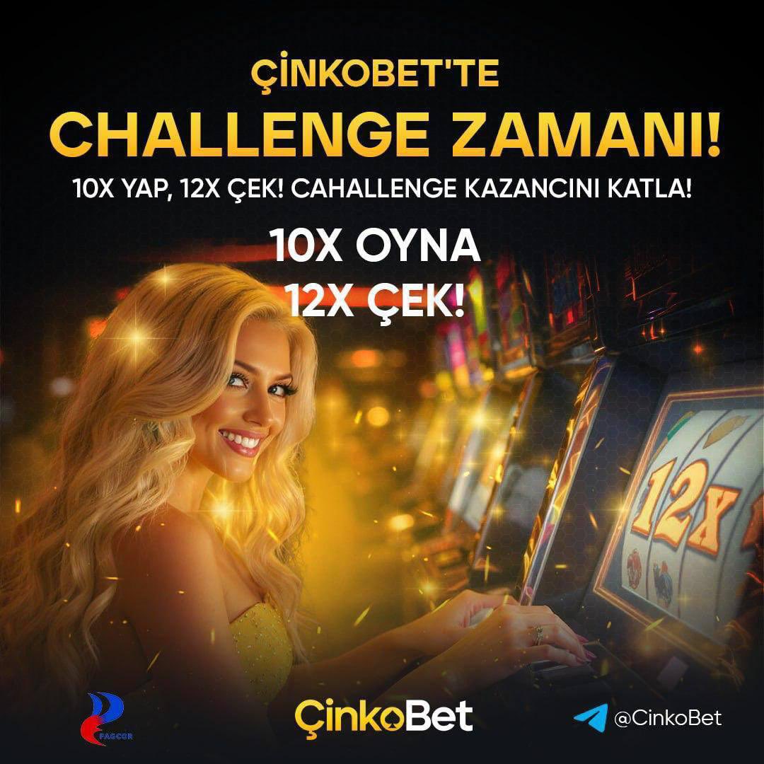 cinkobetresmi's tweet photo. 💥 #ÇİNKOBET'TE MÜCADELE KAZANÇLA BİRLEŞİYOR!

👊 CHALLENGE 10X OYNA, 12X ÇEK!

🔝 Her Gün Aktif! Yatır, oyna, kazan!

😀 250₺ - 10.000₺ yatırımlarda Pragmatic Play slot oyunlarında geçerlidir.

❕ Kazandıkça bonus veren tek site!

🌐 Güncel Giriş 👉 https://t.co/TO7SXkAtWQ https://t.co/Jc2sxTZAp2