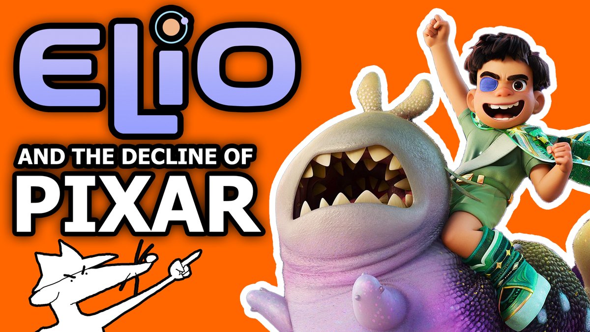 ReviewsPossum's tweet image. Latest video: Elio and the Decline of Pixar.
youtube.com/watch?v=1DnNUJ…