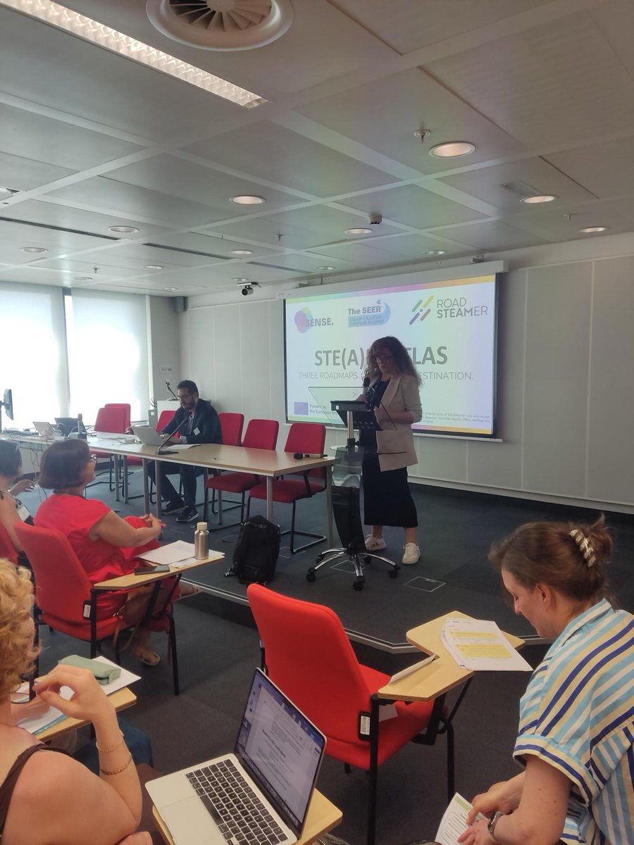 scientix_eu's tweet image. We're grateful to #TheSEER, @sense_steam and @STEAM_Europe for bringing together experts and stakeholders to shape the future of STE(A)M education in Europe!
Let's continue to work together to empower the next generation of innovators and leaders!💪
🔗 scientix.eu/community/part…