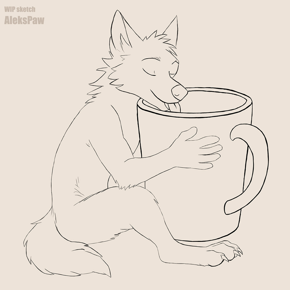 AleksPaw_'s tweet photo. My first sketch and first post on this channel :D
Please follow me! I plan to create lots of cute content. https://t.co/dA9fObtyee