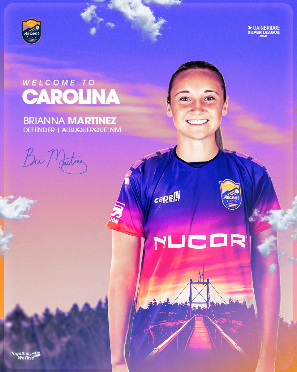 ORL ✈️ CLT 

NEWS: Carolina Ascent Add Defender Brianna Martinez On Loan from Orlando Pride

📰 carolinaascent.com/news/2025/07/0…