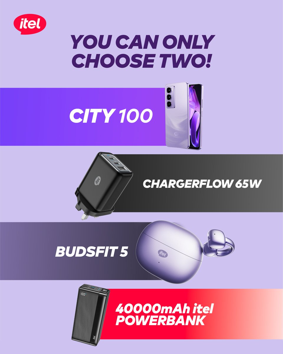 You can choose only two, and we might surprise you. 👀