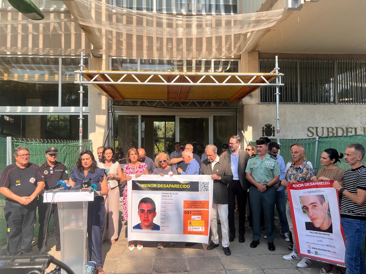 🗓️Hoy día 2⃣de julio <a href="/cndes_oficial/">CNDES</a> asiste en #Córdoba al acto conmemorativo del 10º aniversario de la #desaparición de Paco Molina siendo mas que un COMPROMISO, un acto de RESPETO, de MEMORIA y de APOYO🫂
<a href="/AFADECOR1/">@AFADECOR</a> #10AñosSinPacoMolina #FFCCSE