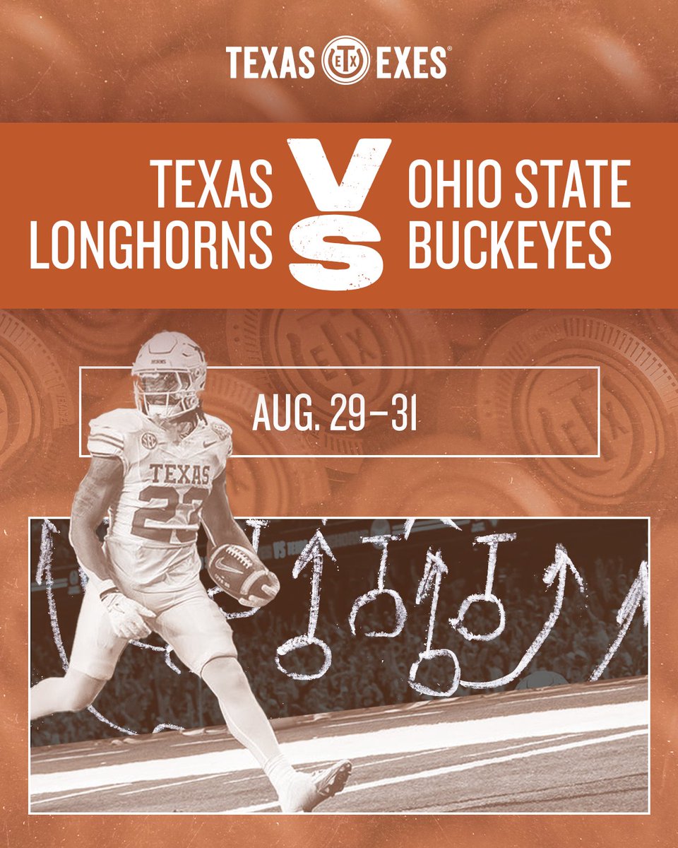 TexasExes's tweet image. Travel with us this fall to cheer on the Texas Longhorns in Ohio and Georgia! Stay at deluxe hotels and get access to official tailgates, welcome events, and more on these football weekend trips! Book now → travel.texasexes.org/search?keyword… 🏈