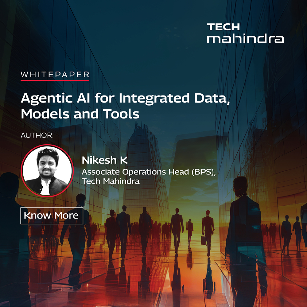 In an era where #AI agents are becoming autonomous collaborators, businesses need more than just tools - they need smart, scalable ecosystems.

Discover how #AgenticAI, powered by integrated data models and toolchains, is redefining enterprise intelligence. In this insightful