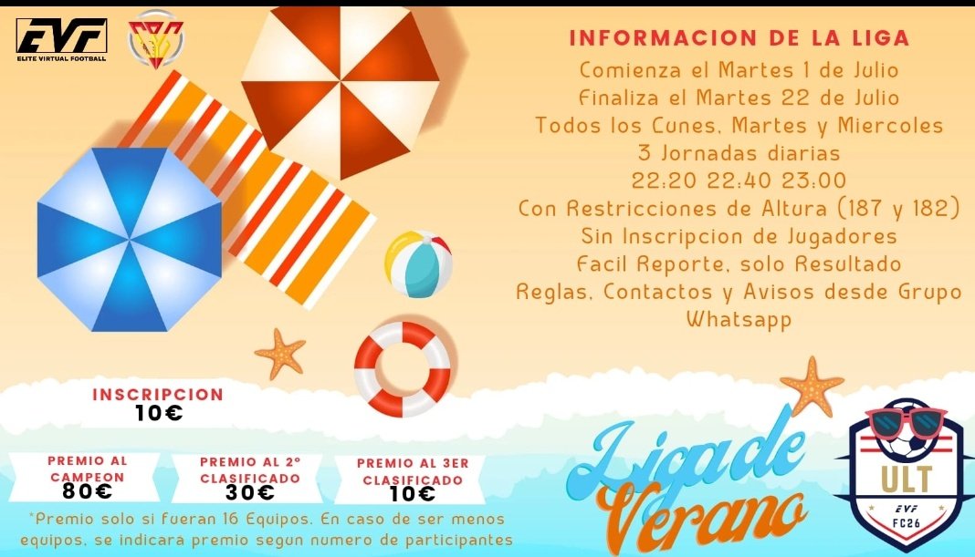 RESULTADOS DEL TORNEO DE VERANO  *ULT SUMMER IFC* 
@Official_EVF
Golden knights Vs redlock
1 -0
 Golden knights vs zineros
1-0
 Golden knights vs strikeback
1-0
🟡Partidos de sólidas defensas y que la diferencia  en las áreas fue determinante.Gran noche de resultados⚫️#gotofc26