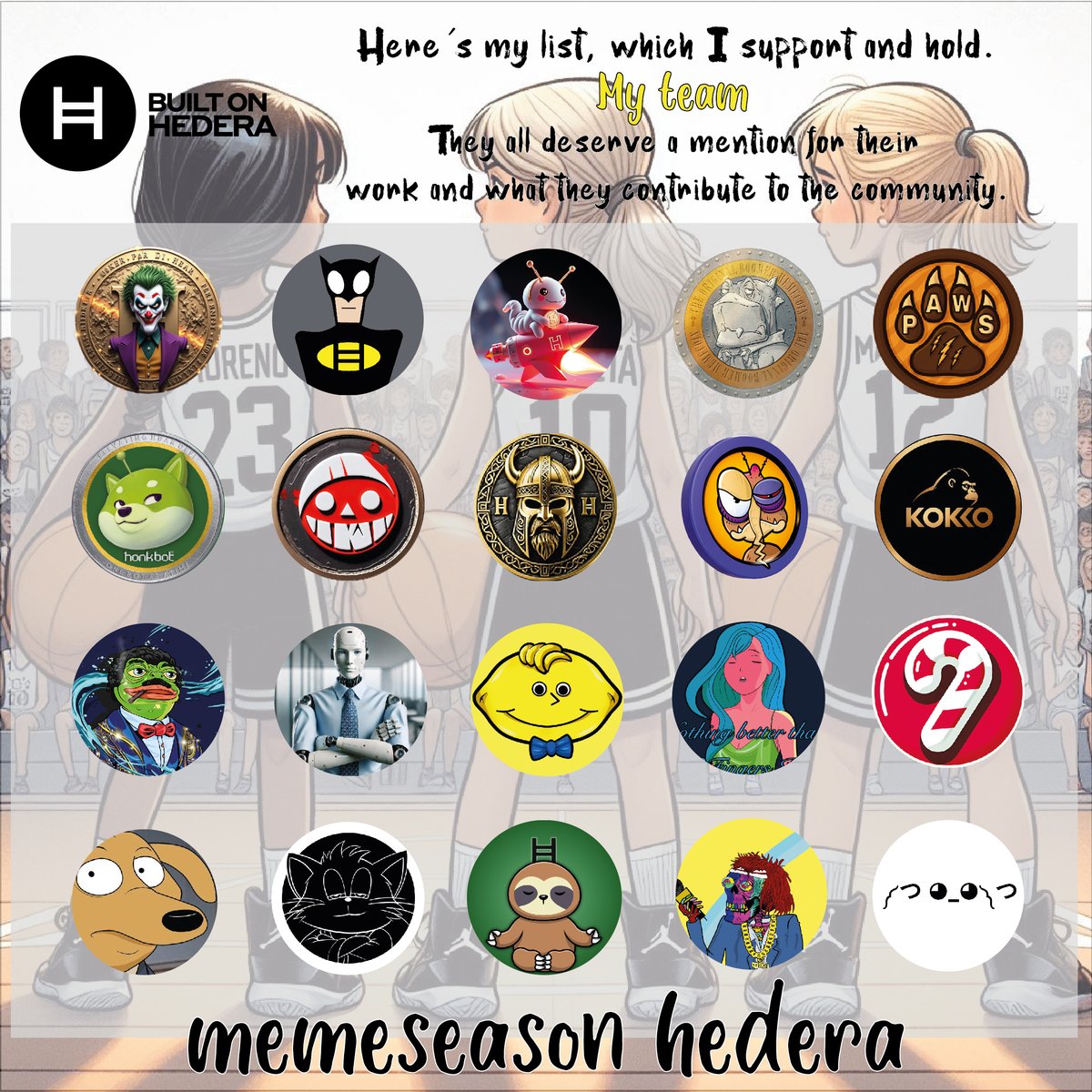 Este es mi equipo!

Cual es el tuyo? Crees que olvido alguno?

#hbar <a href="/MemeJobFun/">memejob</a> #hedera