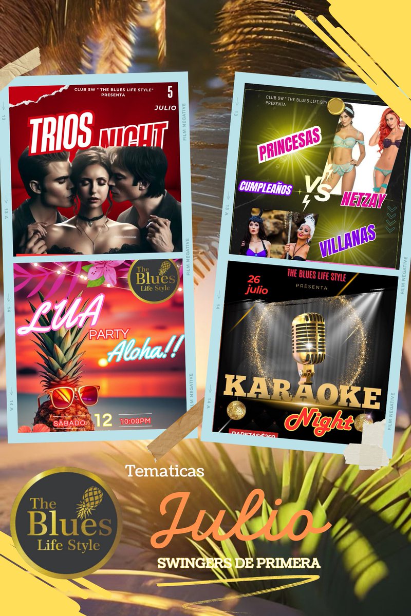 THE BLUESLIFESTYLE🍍💙🍍CLUB SWINGER (@theblueslife) on Twitter photo Nuestras TEMATICAS del mes de julio
A cual te gustaría asistir?
<a href="/Netzayoficial1/">NETZAY🌟 y LUCIFER 😈</a>
<a href="/lunitauni41360/">LILITH ❤️🔥</a>
<a href="/Annie_v1992/">💀 Mömmie Bünnie 🖤 45K✨</a>
<a href="/Ivyzious/">IvySw</a>
<a href="/SweetMaggy0/">Sweet Maggy</a>
<a href="/LegnaIvySw/">😇Lҽɠɳα ҽ IʋყSɯ🧙♀️𝓽𝓱𝓮 𝓪𝓷𝓲𝓶𝓪𝓵 𝓵𝓸𝓿𝓮𝓻</a> Nuestras TEMATICAS del mes de julio
A cual te gustaría asistir?
<a href="/Netzayoficial1/">NETZAY🌟 y LUCIFER 😈</a>
<a href="/lunitauni41360/">LILITH ❤️🔥</a>
<a href="/Annie_v1992/">💀 Mömmie Bünnie 🖤 45K✨</a>
<a href="/Ivyzious/">IvySw</a>
<a href="/SweetMaggy0/">Sweet Maggy</a>
<a href="/LegnaIvySw/">😇Lҽɠɳα ҽ IʋყSɯ🧙♀️𝓽𝓱𝓮 𝓪𝓷𝓲𝓶𝓪𝓵 𝓵𝓸𝓿𝓮𝓻</a>