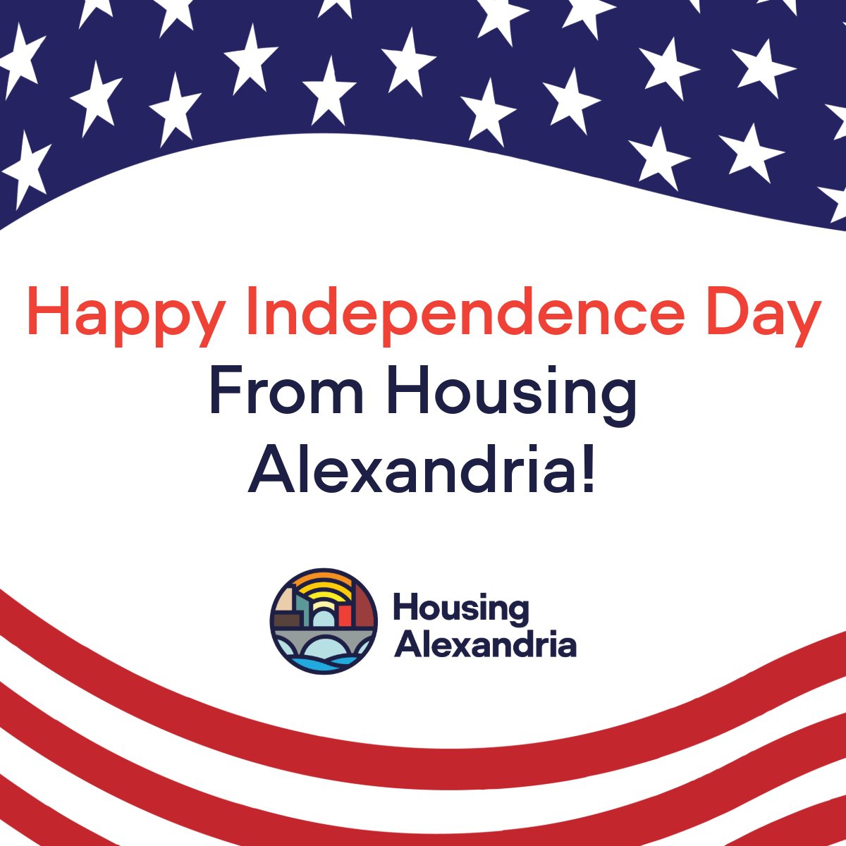 Housing Alexandria's Offices will be closed on July 4th in observance of Independence Day. We hope that everyone enjoys their holiday weekend!