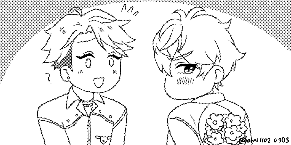ami11020303's tweet photo. childhood friends (?) to lovers 💐

#narusenaweek2025 #senanaru #せななる https://t.co/X810oerIQq