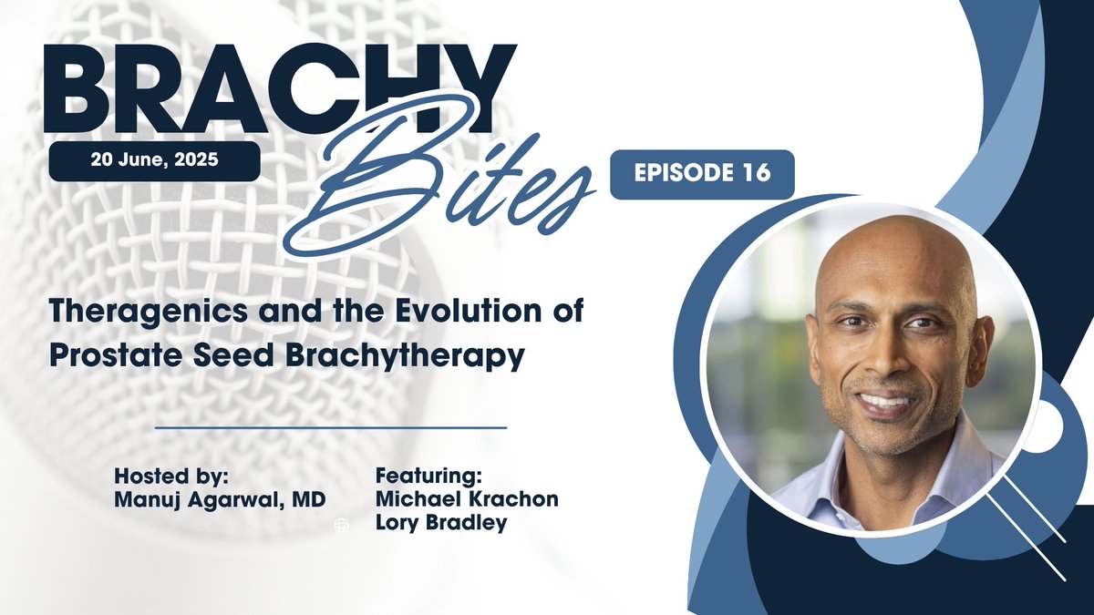 🎧Hitting the road this holiday weekend? Take #BrachyBites with you! Our latest episode, Theragenics &amp; the Evolution of Prostate Seed #Brachytherapy, explores how <a href="/TheraBrachy/">Theragenics Brachytherapy</a> helped shape modern #ProstateCancer  treatment.
Listen now: bit.ly/4014dIG