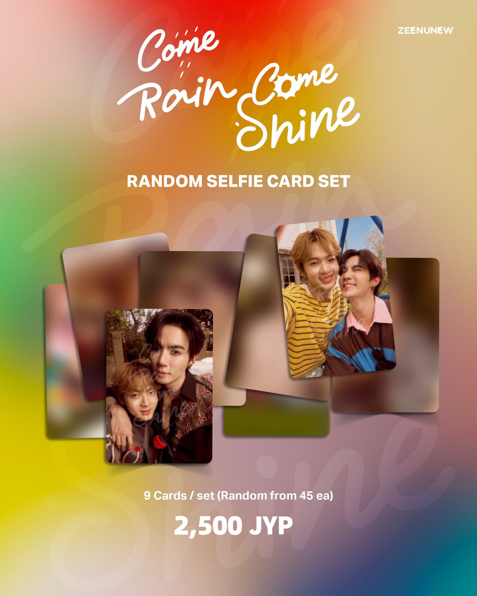 New ZeeNunew 3rd photobook boxset official original