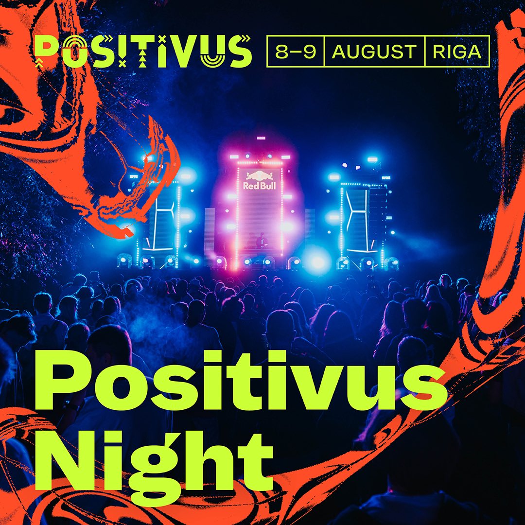 positivus's tweet image. Pēc Positivus festivāla koncertiem nekas nebeidzas! 🪩❤️‍🔥

Arī šogad Positivus abas dienas papildinās DJ programmas no mūsu draugiem! Sešas skatuves ar dažādiem mūzikas žanriem un enerģiju! Neaizmirstams festivāls līdz plkst. 3.00 garantēts! 

Biļetes 👉 positivusfestival.com