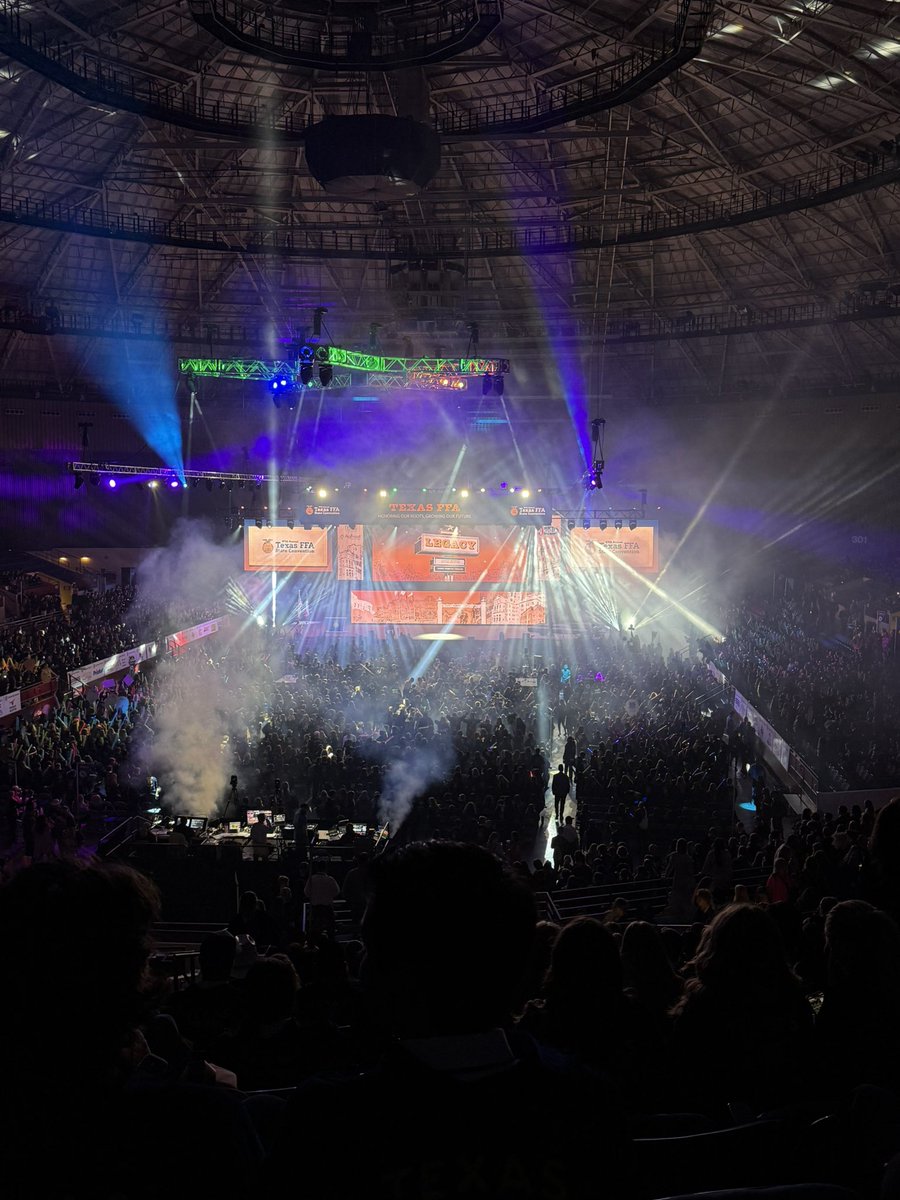 This is what 9AM looks like at the 97th Annual Texas FFA State Convention! #ProsperProud <a href="/TexasFFA/">Texas FFA</a> <a href="/ProsperHS/">Prosper High School</a>