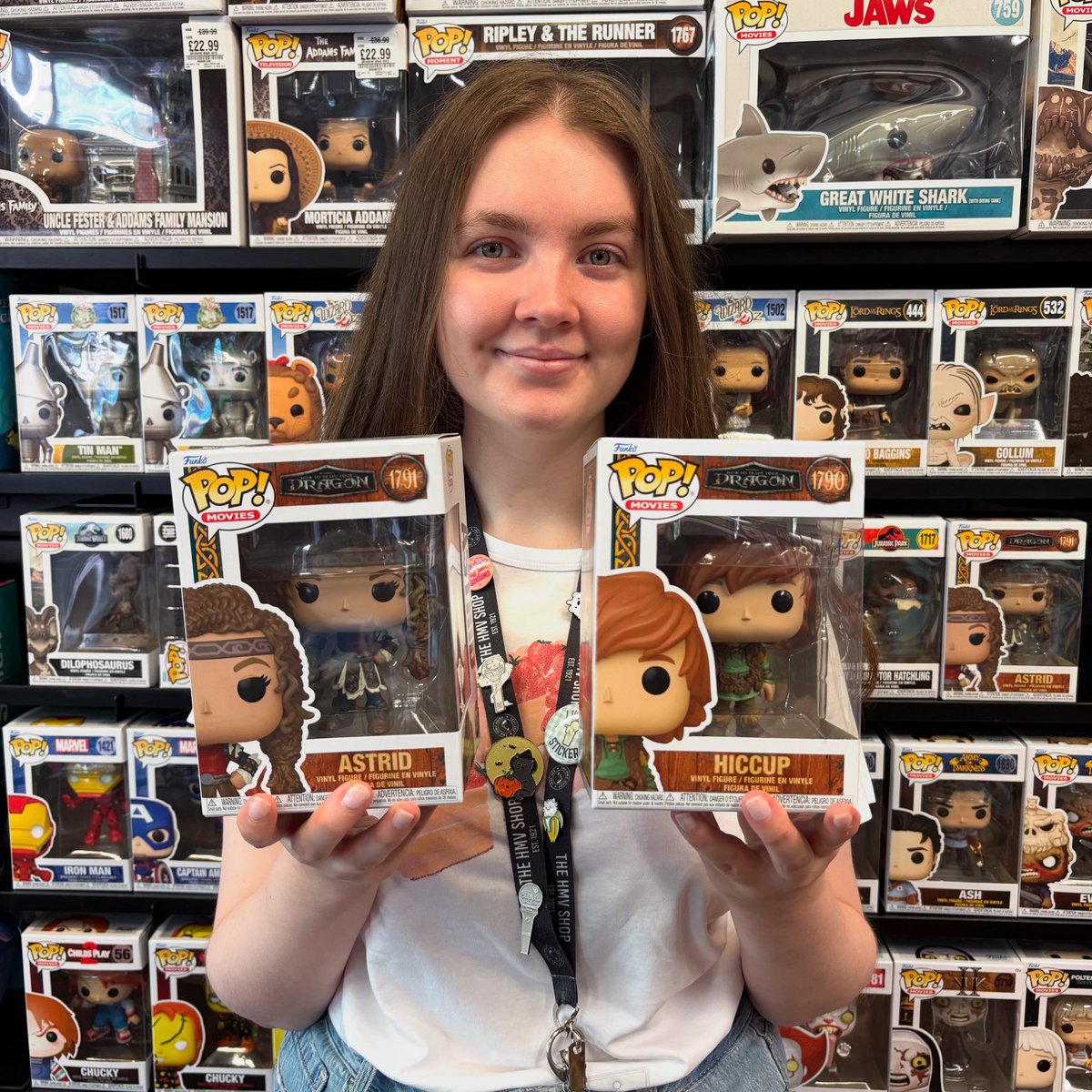 🐉 HOW TO TRAIN YOUR DRAGON 🐉

Are you loving the brand new How To Train Your Dragon film? We are at hmv Solihull! 🥳

You can now pick up Hiccup and Astrid in adorable Funko POP form! 😊

#howtotrainyourdragon #funkopop #popvinyl <a href="/FunkoEurope/">Funko Europe</a>
