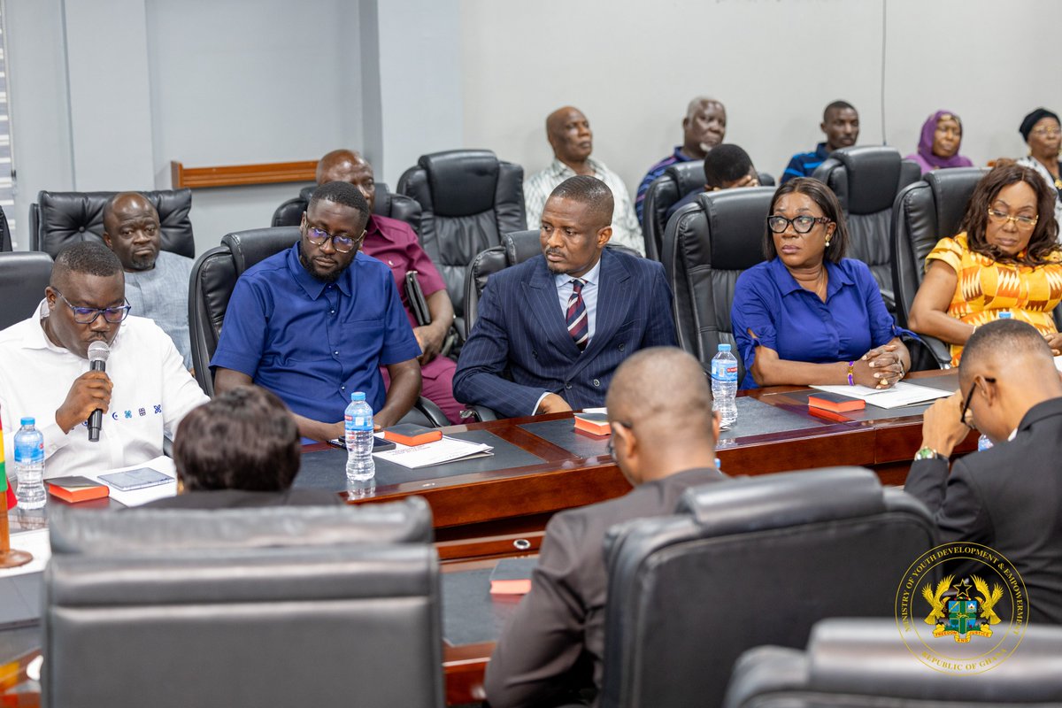 georgeoaddo's tweet image. On Monday, June 30th, on behalf of His Excellency President John Dramani Mahama, I swore in the board of the National Entrepreneurship and Innovation Programme (NEIP) at the Ministry of Youth Development and Empowerment. I urged the members of the newly formed board to be…