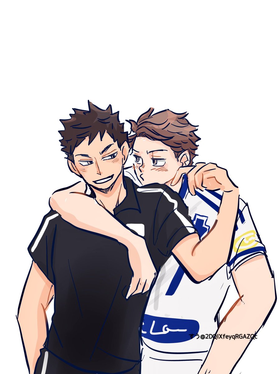 2DQlXfeyqRGAZQc's tweet photo. 100日後にskb ないわちゃが描けるようになる（？）チャレンジ💪78日目
#及岩  #OiIwa 

ｲﾜﾁｬがせくすぃ〜な大人の男になって色々心配になっちゃう世界のｵｲｶｧさん https://t.co/NRiTHr1P2W