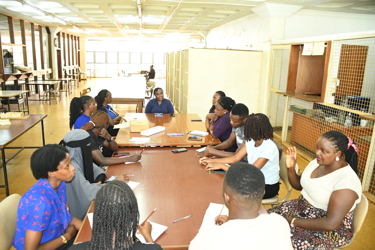 MakerereLibrary's tweet image. As the library @Makerere, we provide career guidance and mentorship to the students doing internship including those with hearing impairment. Some staff were trained in the use of sign language to provide inclusive services @MakGuild @MakerereNews @MakCoCIS @DICTSMakerere